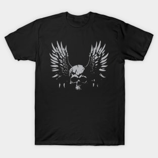 Skull with Wings T-Shirt